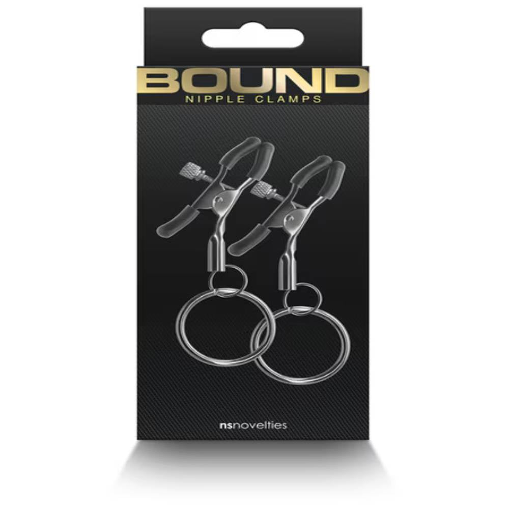 NS Novelties Bound Womens Nipple Clamps C2 Nipple and Clit Clamps