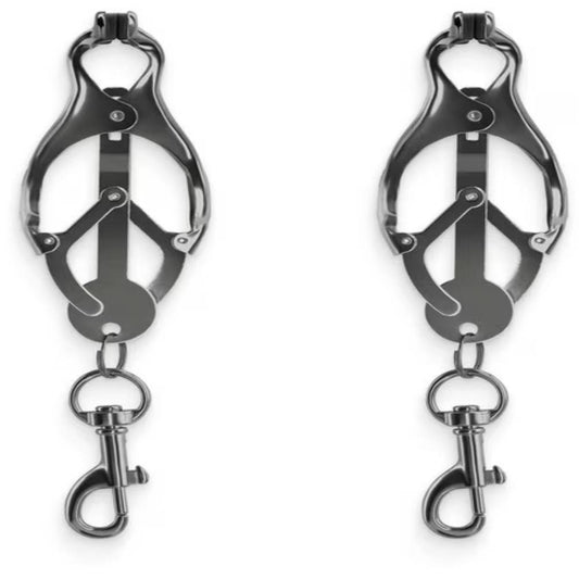 NS Novelties Bound Sexy Nipple Clamps C3 Nipple and Clit Clamps
