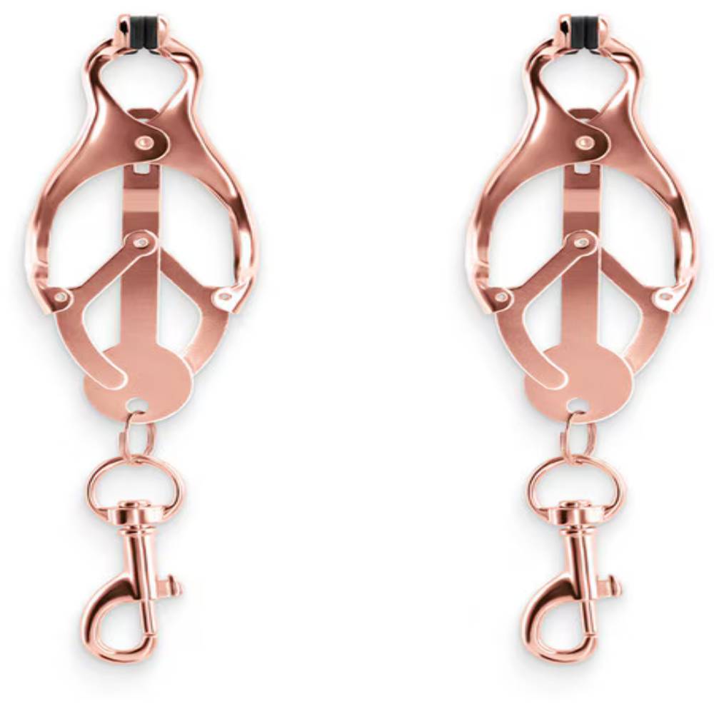 NS Novelties Bound Sexy Nipple Clamps C3 Nipple and Clit Clamps