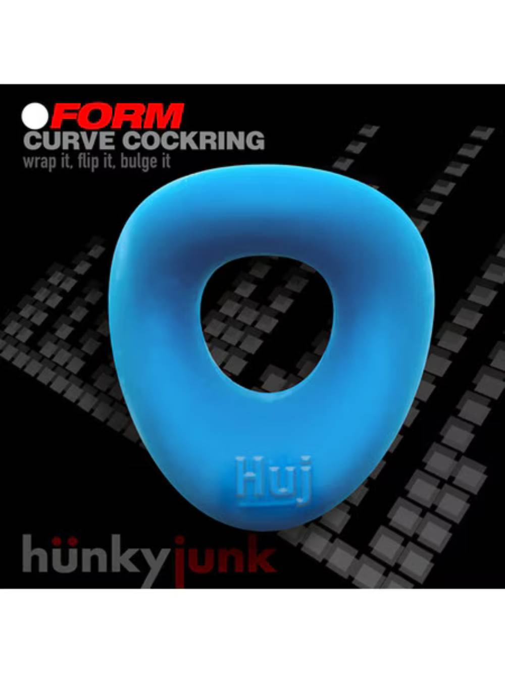 Hunkyjunk FORM Stretchy Mens Cock Ring Stretchy Cock Rings