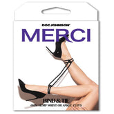 Kink Merci Bind and Tie 6mm Hemp BDSM Play Wrist or Ankle Cuffs Cuffs and Restraints