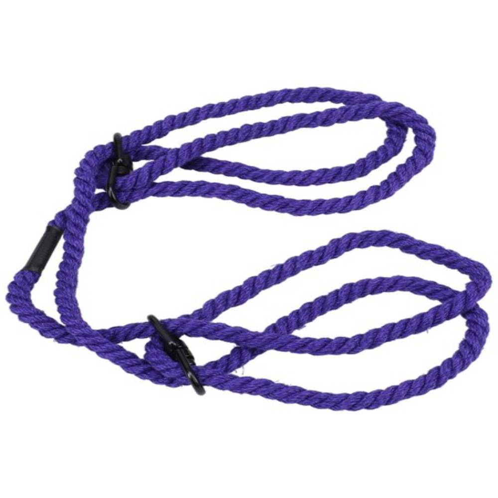 Kink Merci Bind and Tie 6mm Hemp BDSM Play Wrist or Ankle Cuffs Cuffs and Restraints