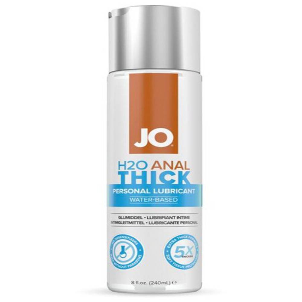 System JO Jo H2O Anal Thick Water Based Lubricant Anal Lubes