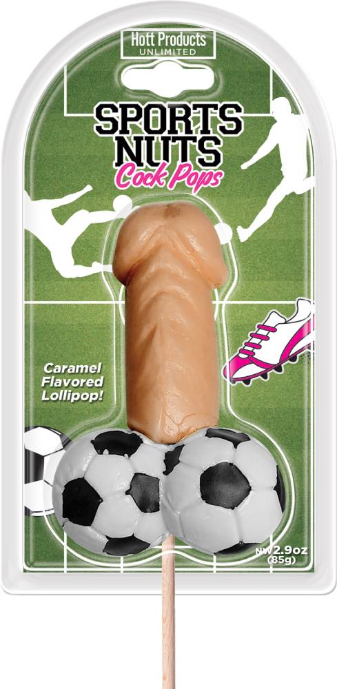 Hott Products Sports Nuts Cock Pop Dick Shaped Edible Candy Party Gifts and Novelties