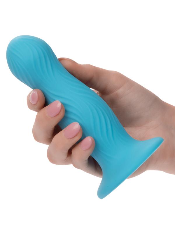 California Exotics Wave Rider Swell Vaginal Silicone Dong Non-Realistic Dildos