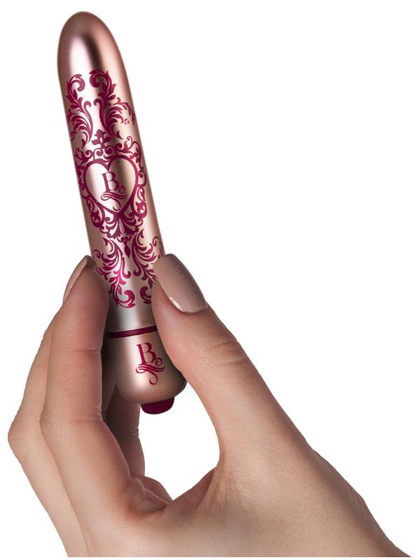 Rocks Off Boudoir Multi Function Bullet Vibrator RO90 Promenade Rose Gold Bullet Vibrators