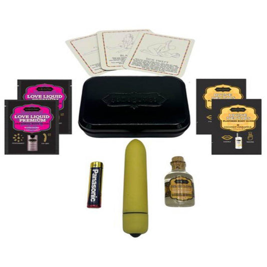 Kama Sutra Weekender Vibrator and Massage Oils Kit Sex Kits