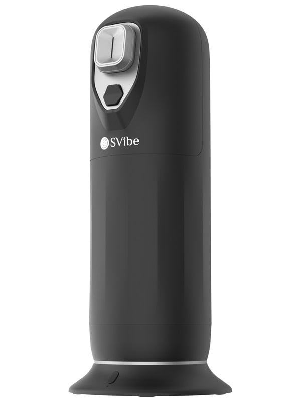 Snail Vibe Ikon Jet Male Masturbator Black Masturbators and Strokers