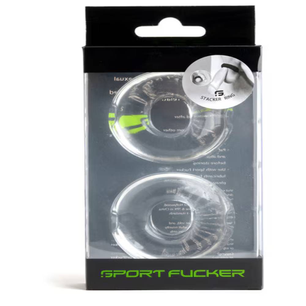 Sport Fucker Stacker Silicone Rings - Stackable Pleasure for Endless Exploration Cock Rings
