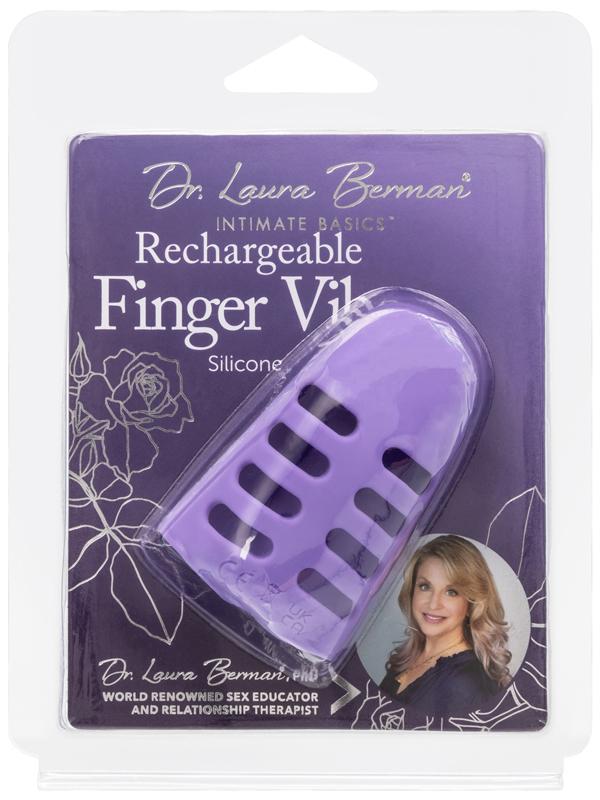 California Exotics Dr Laura Berman Rechargeable Finger Vibrator Finger and Tongue Vibrators