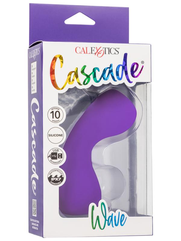 California Exotics Cascade Wave Waterproof Silicone Massager Vibrator Personal Massagers