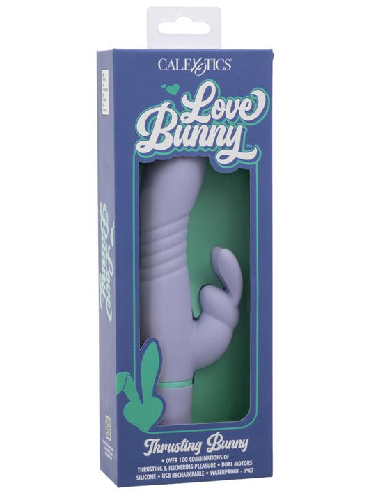 California Exotics Love Bunny Thrusting Bunny Adult Massager - Rabbit Vibrators
