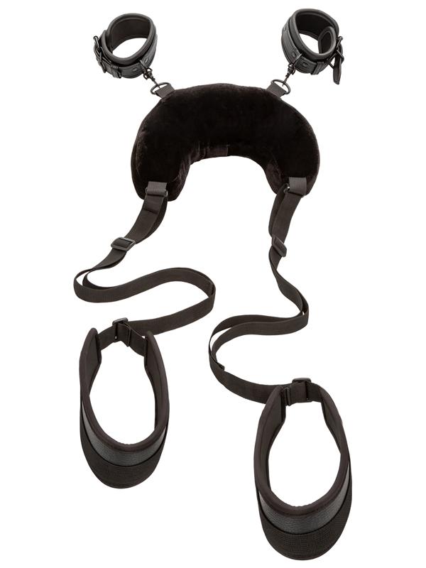 California Exotics Nocturnal Collection Position Strap With Pillow Cuffs And Restraints