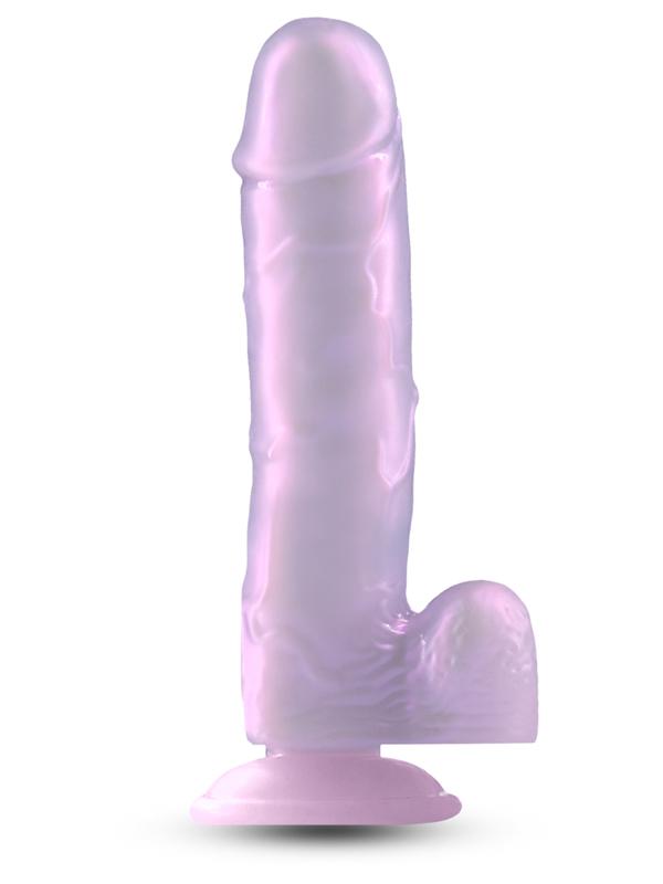 NS Novelties Fantasia Ballsy 6.5 Inch Realistic Dildo Orchid Realistic Dildos