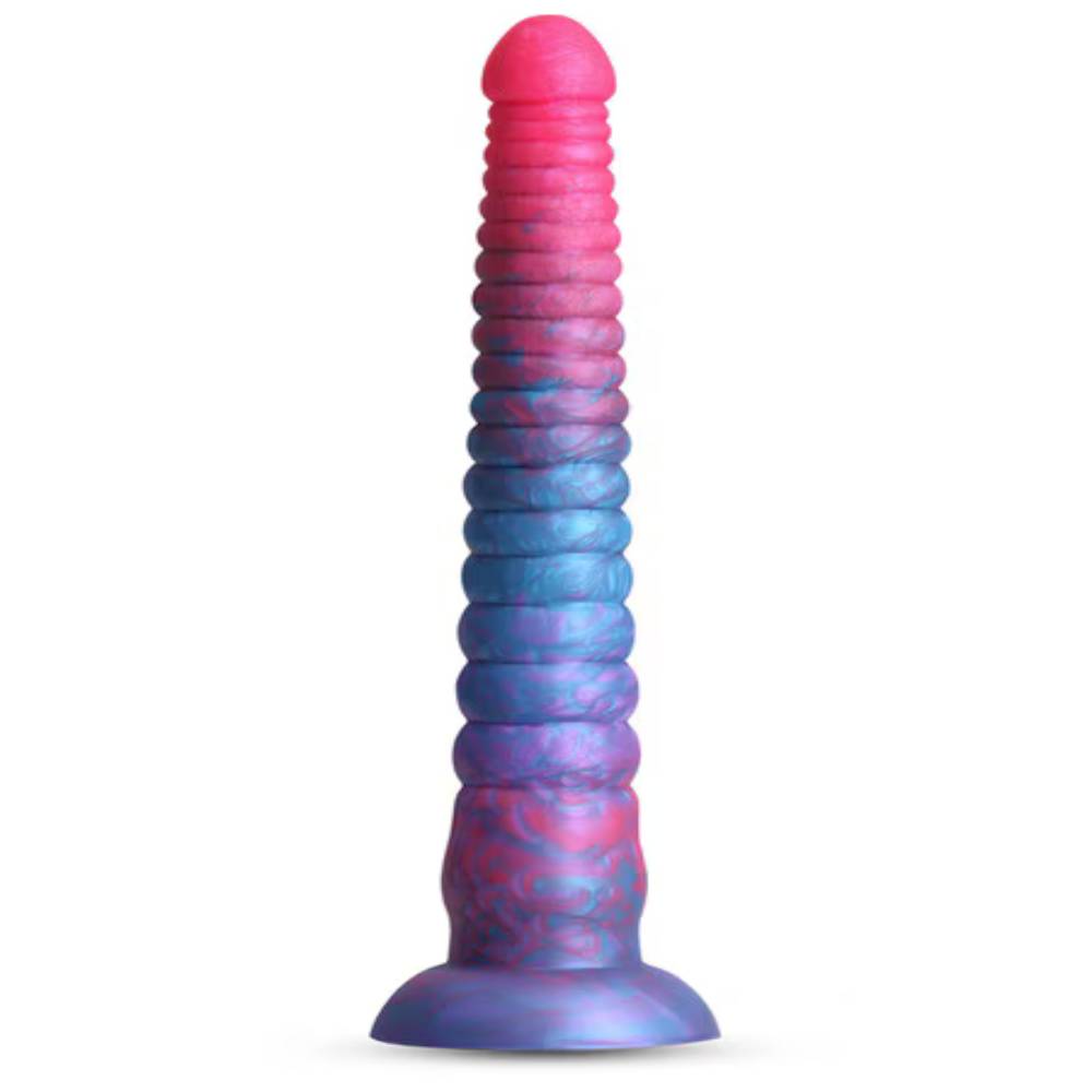 NS Novelties Colours Stacked 12 Inch Silicone Dildo Realistic Dildos