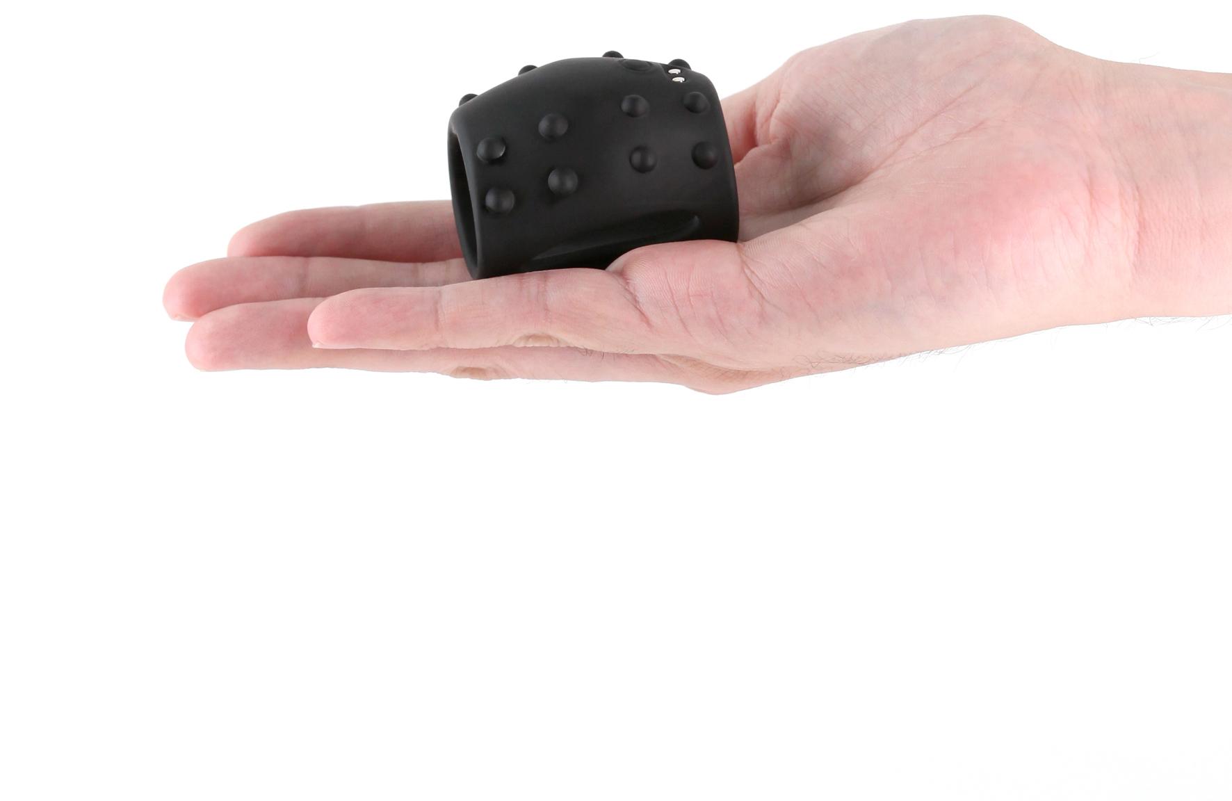 Renegade Sidekick Vibrating Cock Ring Black Vibrating Cock Rings