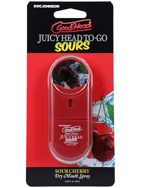 Doc Johnson GoodHead Juicy Head Dry Mouth Spray To-Go 9ml Delay and Excite Sprays