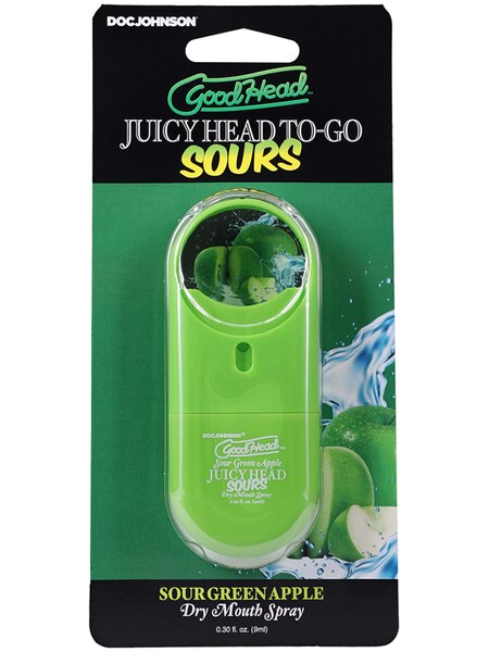 Doc Johnson GoodHead Juicy Head Dry Mouth Spray To-Go 9ml Delay and Excite Sprays