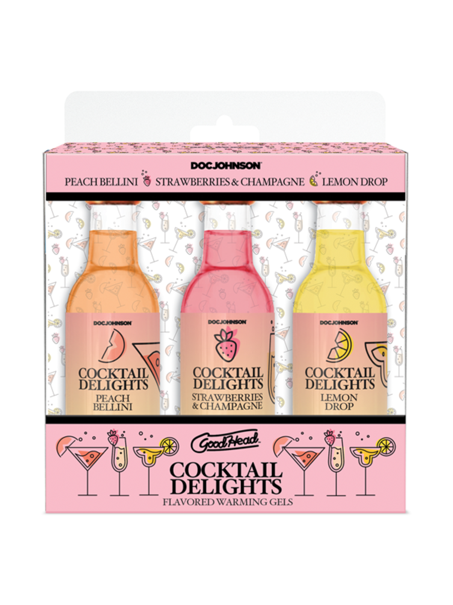 Doc Johnson GoodHead Cocktail Delights Lubricant KIt Default Title Massage Oils and Lubricants