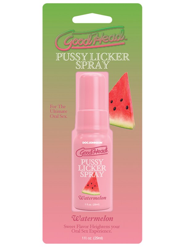 Doc Johnson GoodHead Pussy Licker Sex Delay Spray 29 ml Delay and Excite Sprays