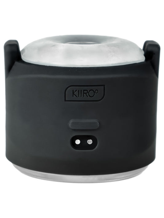 KIIROO Powershot Compact Vibrataing Male Masturbator Black Masturbators and Strokers