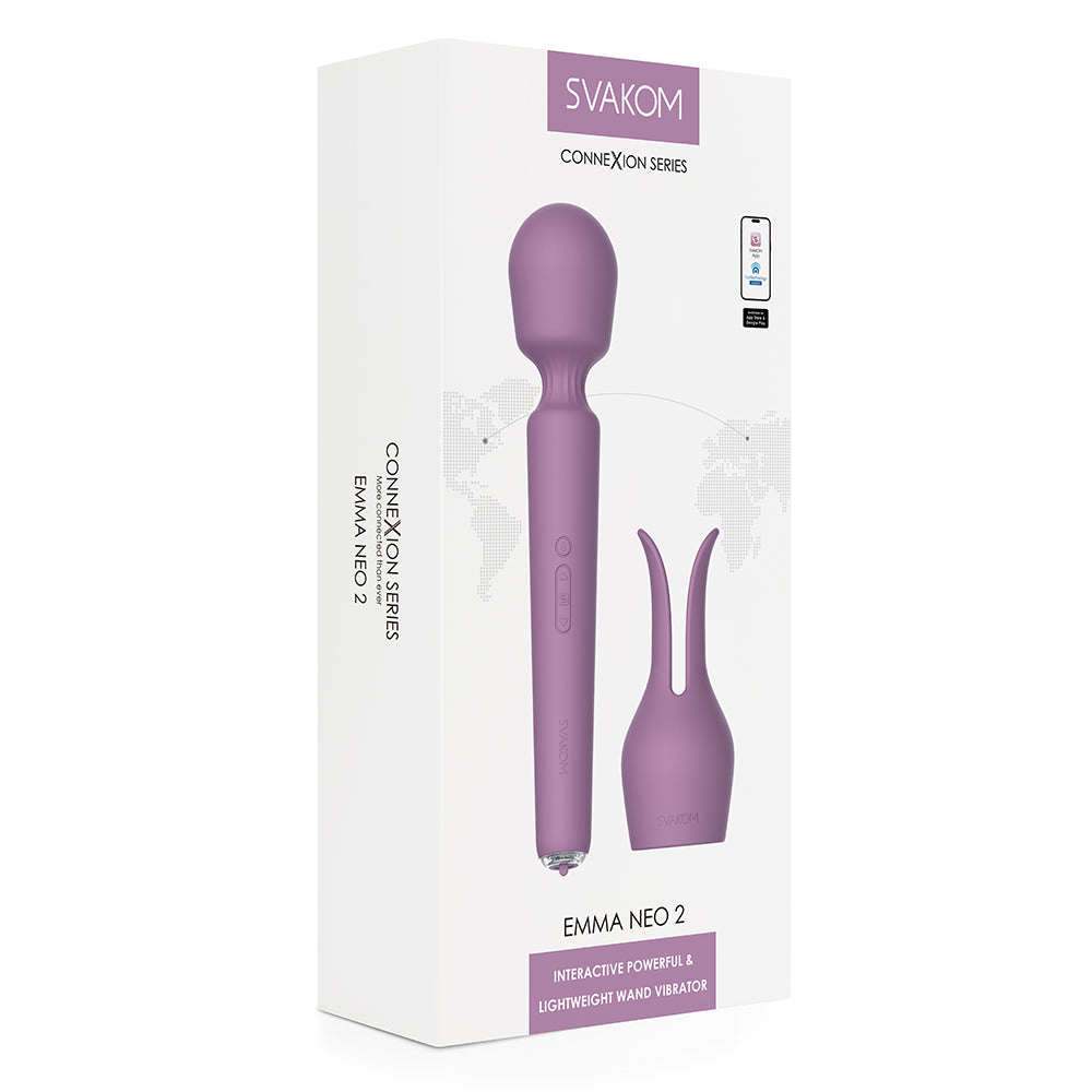 Svakom Emma Neo 2 Rabbit Ears Body Wand Massager Body Wands