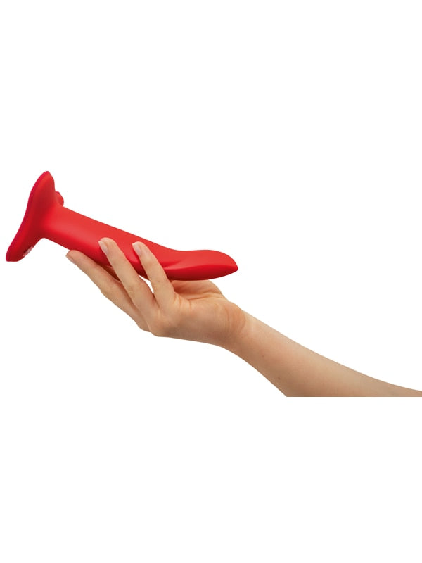 Fun Factory Limba Flex M Fit Vibrating Dildo Flashy Coral Vibrating Dildos
