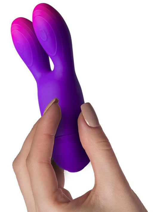 Rocks Off Glo Girl Bunny 10 Function Rabbit Ear Vibrator Rabbit Vibrators