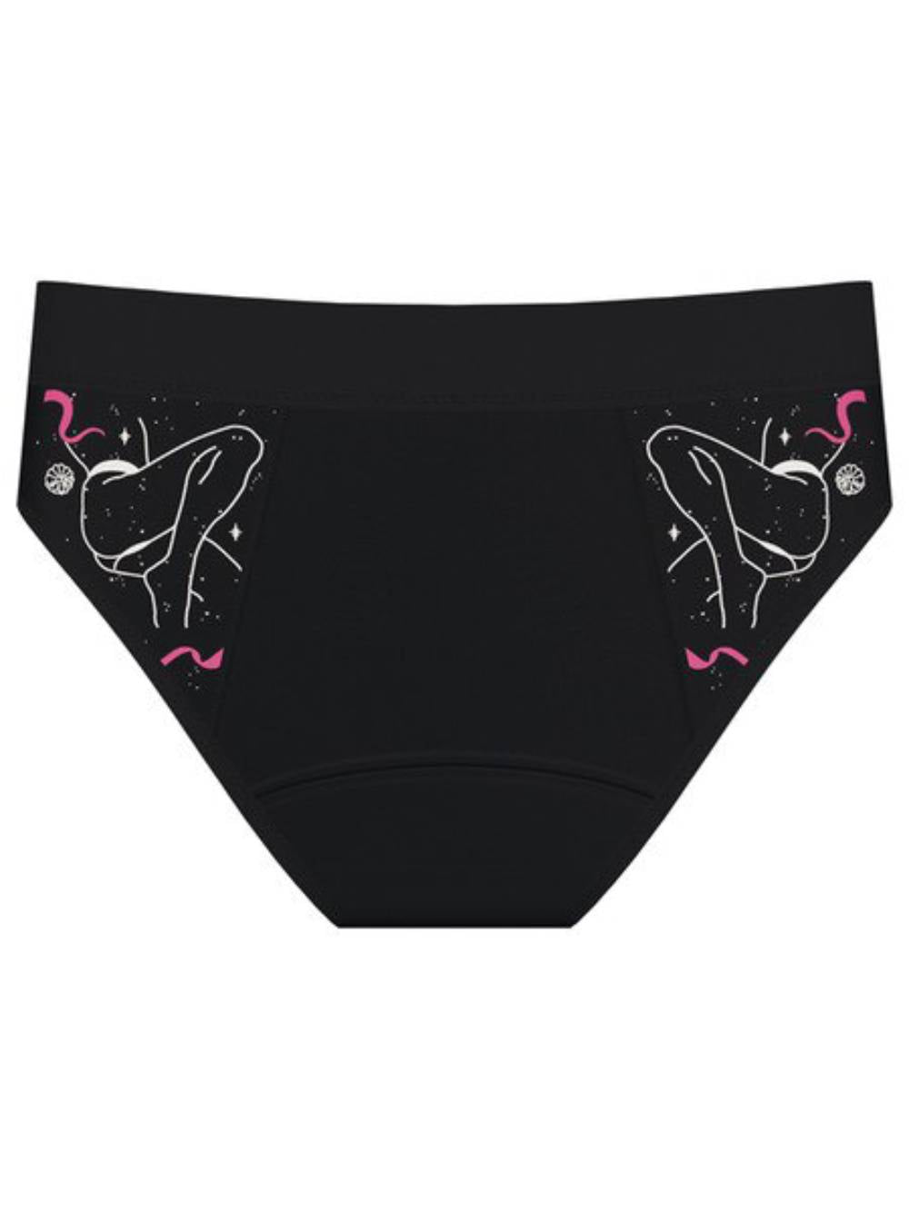 INTIMINA Bloom Menstrual Womens Panties 3 Pack G-Strings, Panties and Shorts
