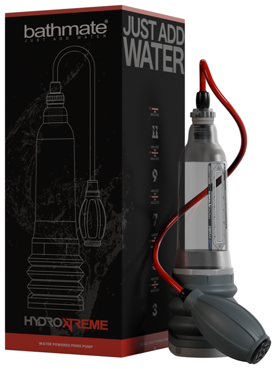 Bathmate Hydroxtreme6 Hydro Pump and Kit Clear Penis Pumps And Stretchers