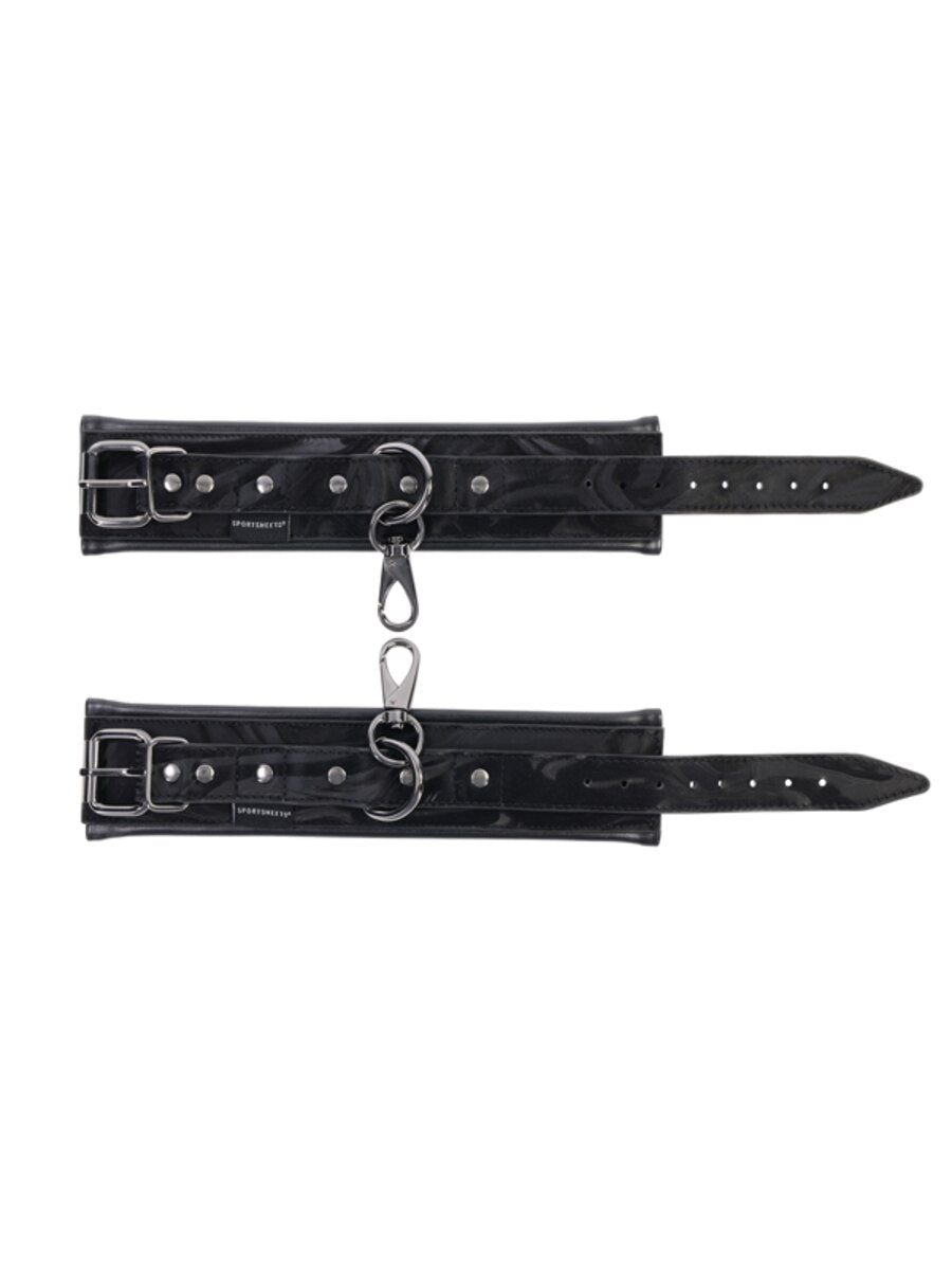 Sportsheets Velvet Noir BDSM Play Handcuffs Cuffs And Restraints