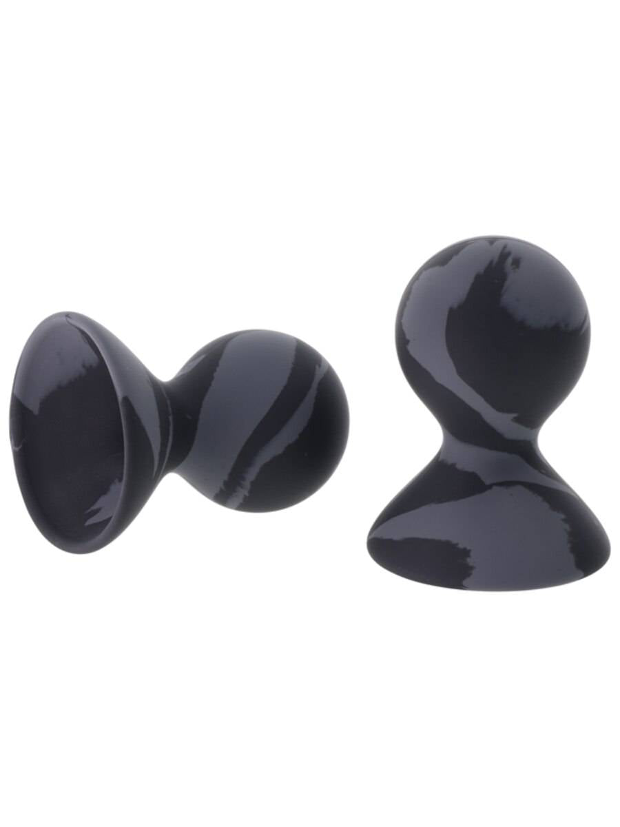 Sportsheets Velvet Noir Silicone Nipple Suckers Nipple and Clit Clamps