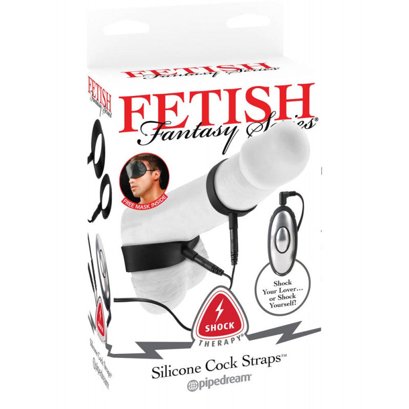 Fetish Fantasy Shock Therapy Silicone Cock Straps Electro Sex