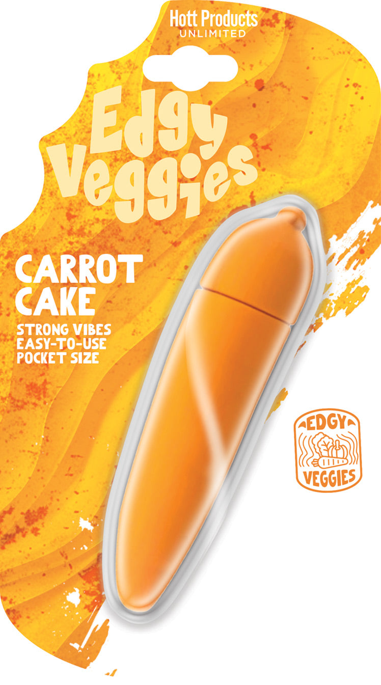 Hott Products Edgy Veggies Carrot Shaped Bullet Vibrator Bullet Vibrators