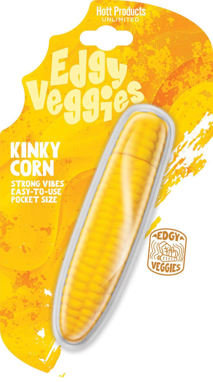 Hott Products Edgy Veggies Corn Cob Shaped Bullet Vibrator Bullet Vibrators