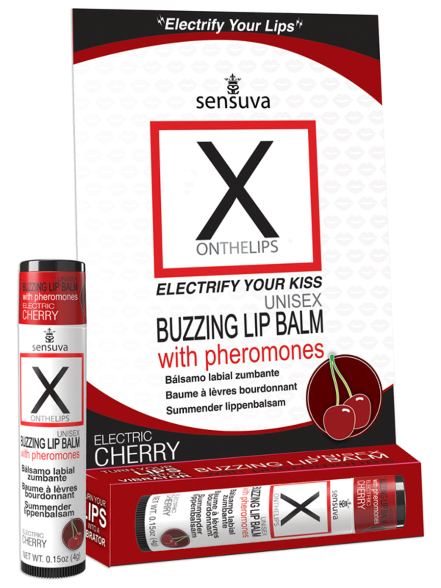 Sensuva On X on the LIPS With Pheromones Buzzing Lip Balm Sex Pheromones and Perfumes