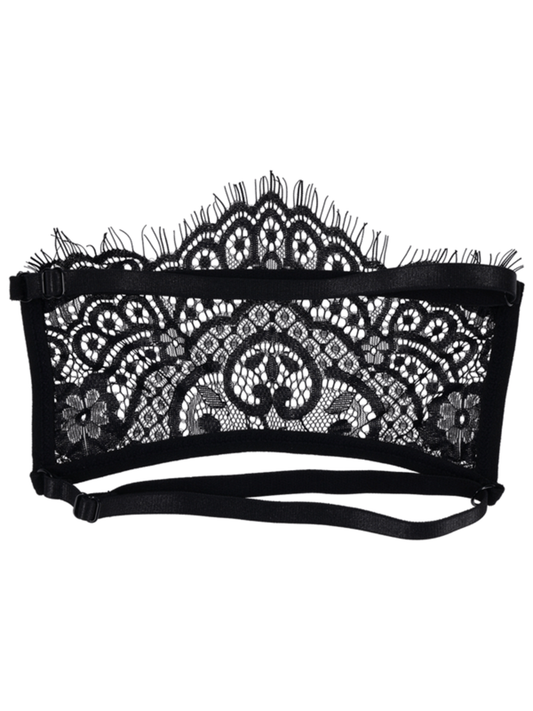 Sportsheets Sex and Mischief Veiled Vision Lace Blindfold - Masks And Blindfolds