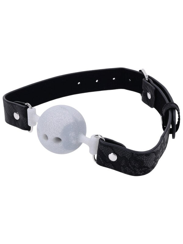Sportsheets Sex and Mischief Silicone Breathable Ball Gag Bondage Gags and Bits