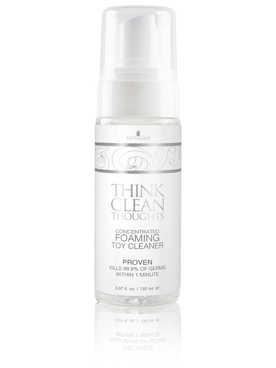 Sensuva On Think Clean Thoughts Foaming Toy Cleaner 150ml Default Title Adult Toy Cleaner