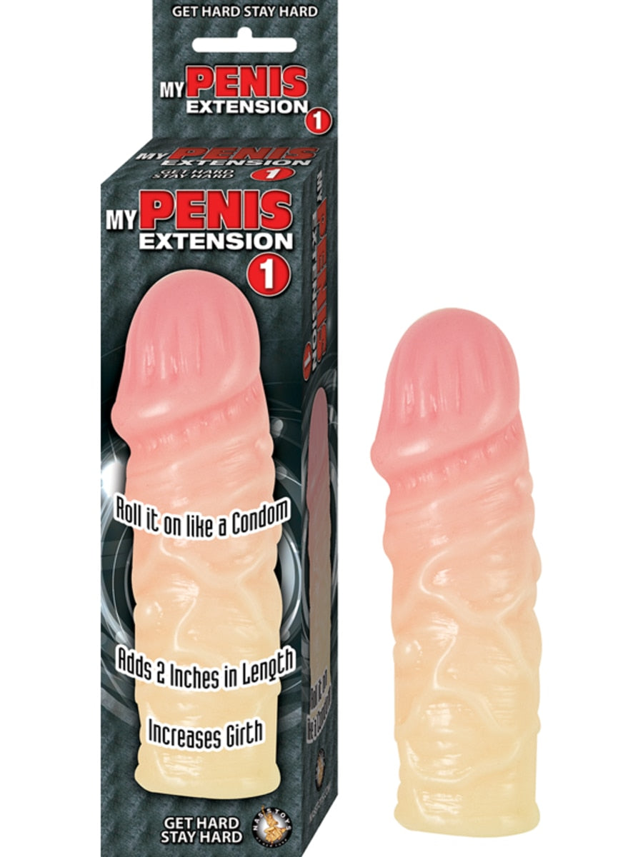 Nasstoys My Stretchy Male Penis Extension 1 Penis Sleeves and Extenders