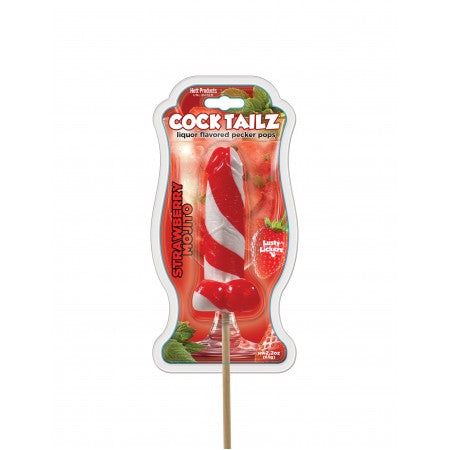 Hott Products Cocktailz Strawberry Mojito Pecker Pop Party Gifts and Novelties