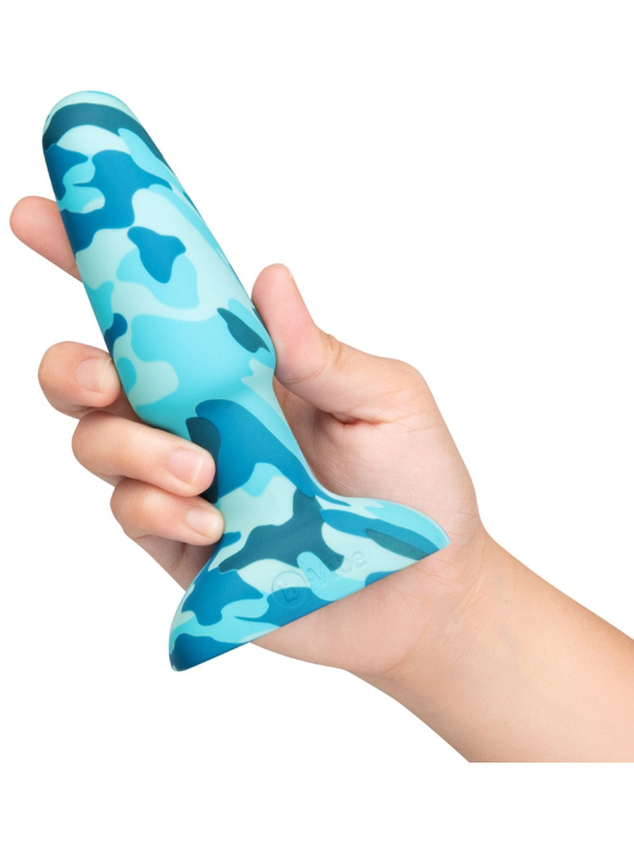 b-Vibe Rimming 2 Rotating and Vibrating Butt Plug Camo Butt Plugs