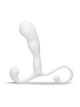b-Vibe Slim Hands Free Slimline Prostate Massager White Prostate Toys