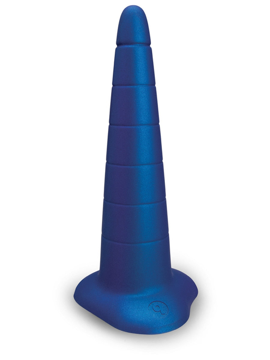 b-Vibe Silicone Anal Stretcher Training Cone Blue Butt Plugs