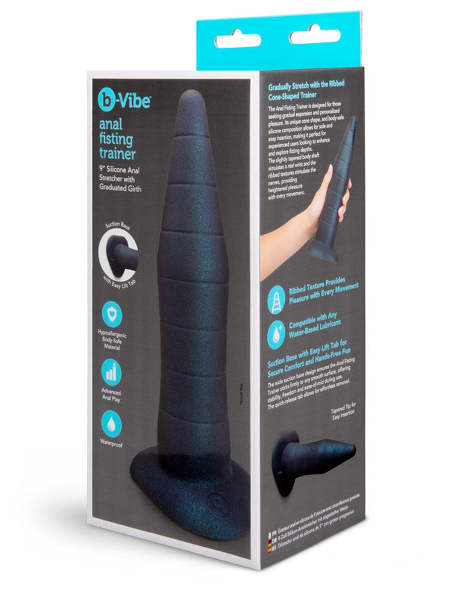 b-Vibe Fisting Silicone Anal Stretcher Training Butt Plugs