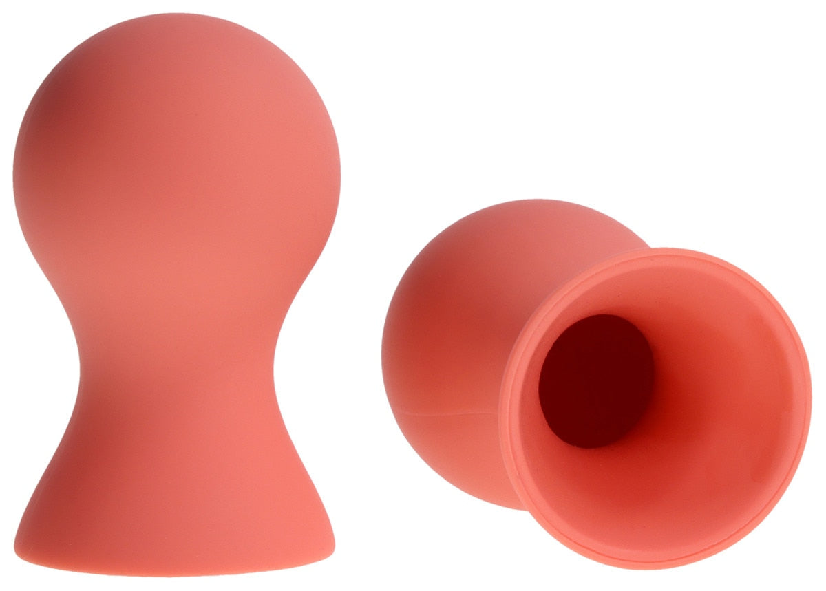 Sex and Mischief Peaches n CreaMe Silicone Nipple Suckers Nipple and Clit Clamps