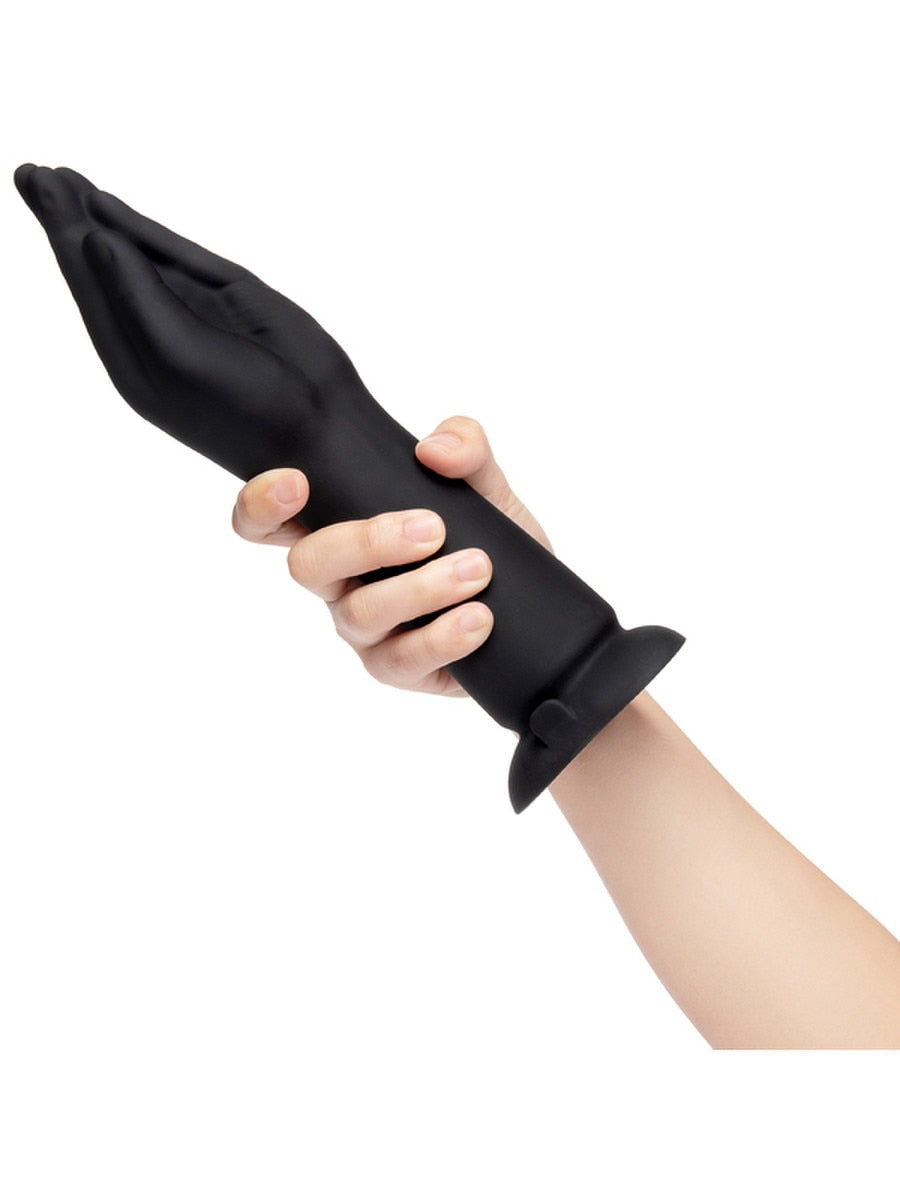 b-Vibe USB Rechargeable Vibrating Silicone Fisting Dildo Realistic Dildos