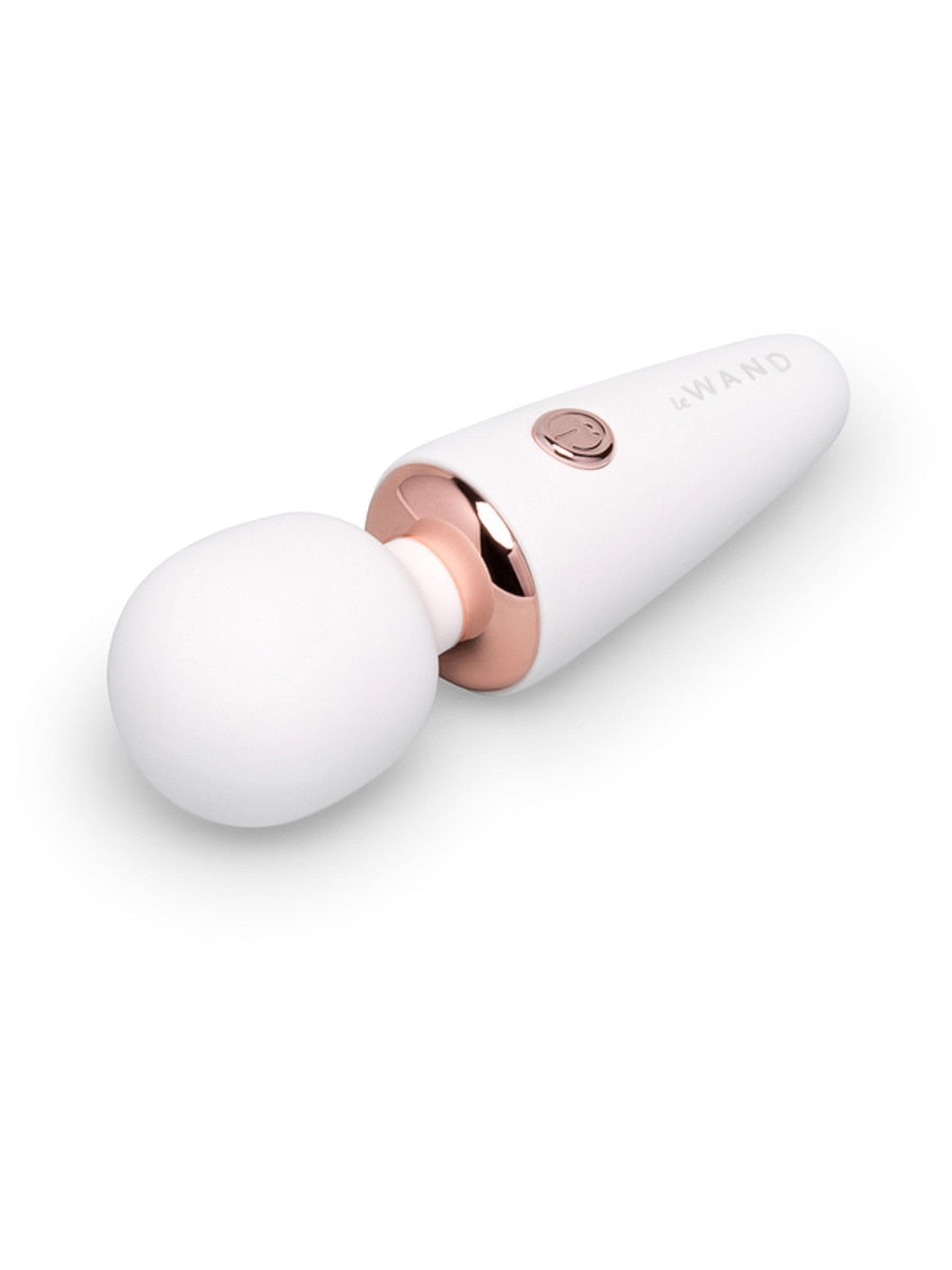 Le Wand Mini Micro Multi Functions Wand Massager White Body Wands
