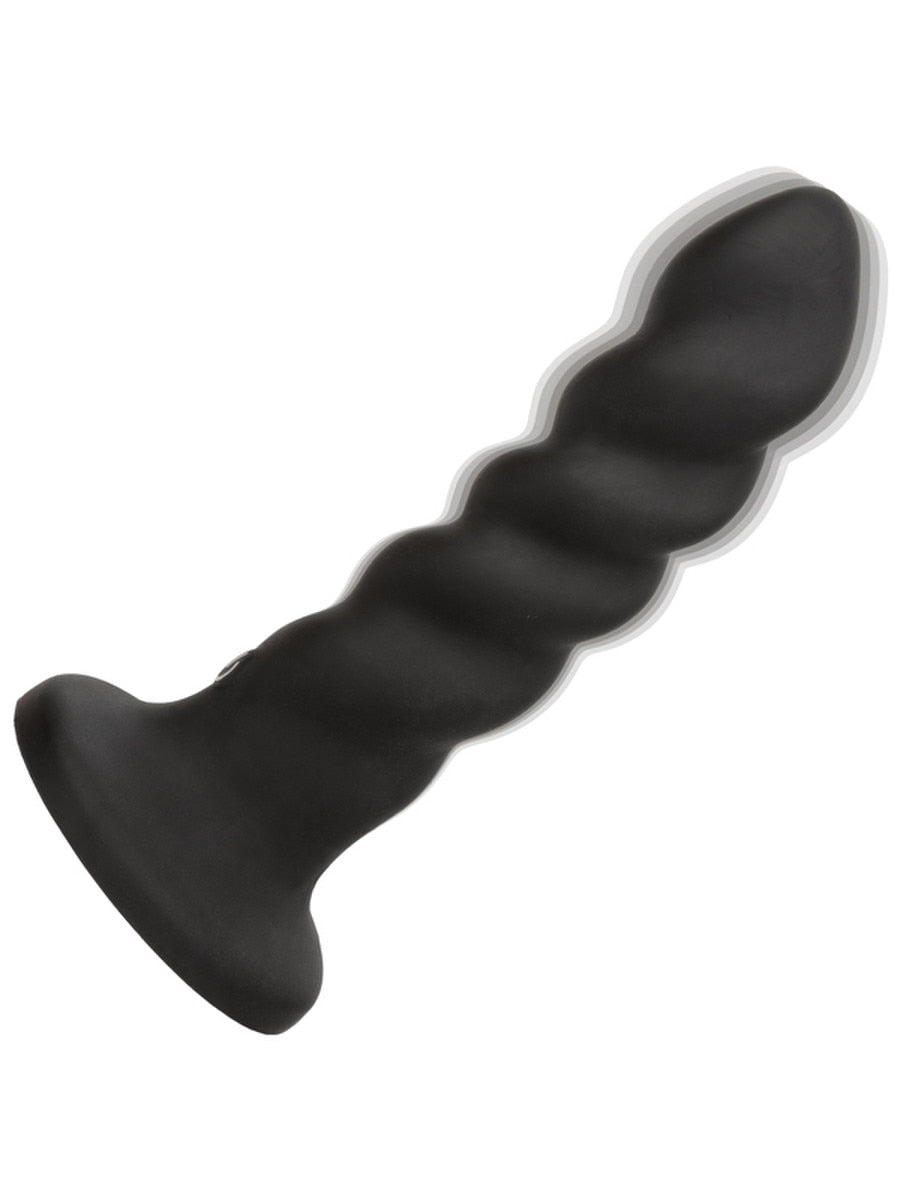 CalExotics Onyxxx Rechargeable Rippled Anal Probe Butt Plugs