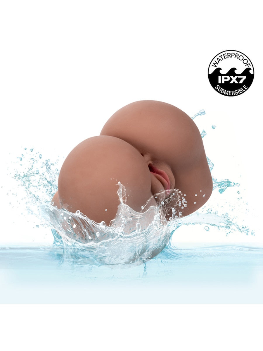 CalExotics Stroke It Vibrating Twerking BBL Stroker Realistic Butts And Vaginas